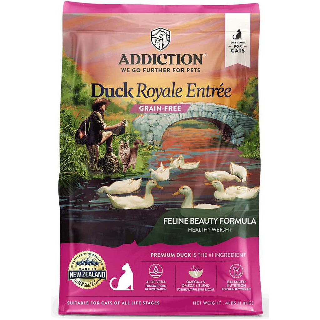 Addiction Duck Royale Grain-Free Dry Cat Food 4lb
