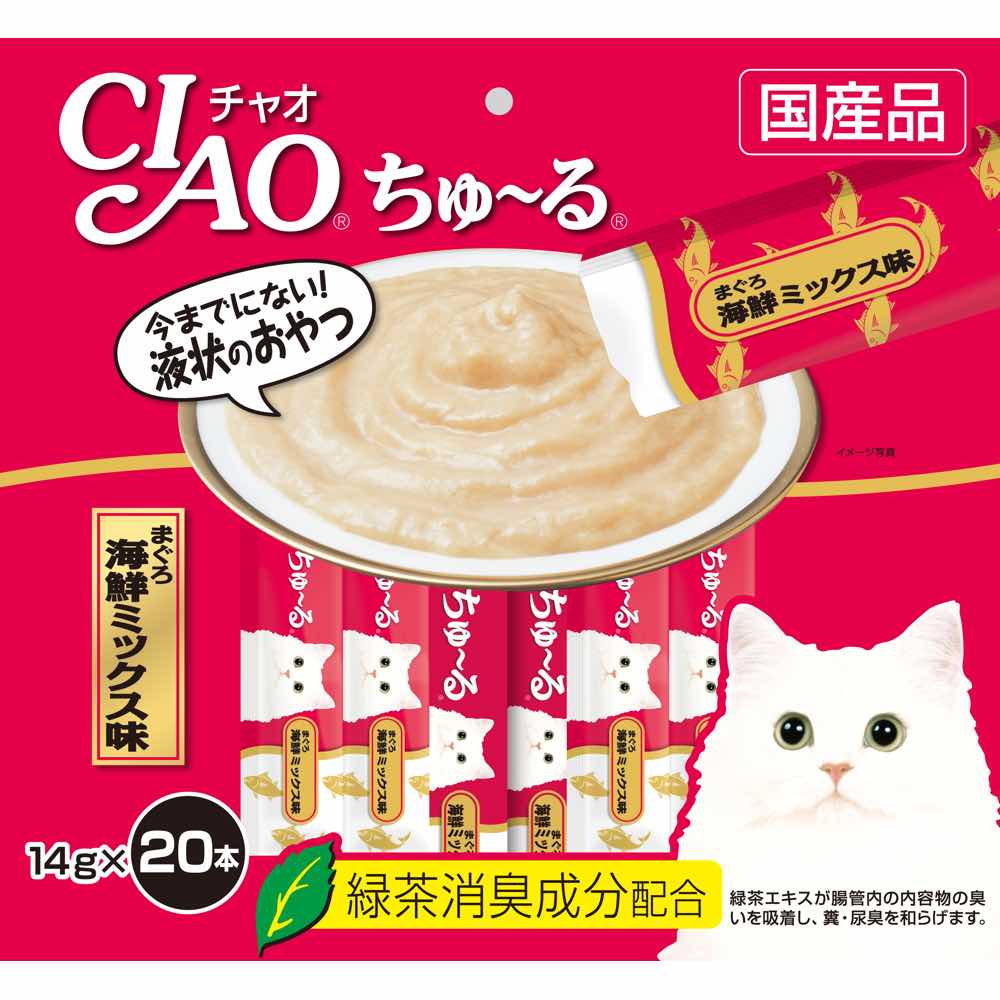 10% OFF: Ciao ChuRu White Meat Tuna Liquid Cat Treat 280g