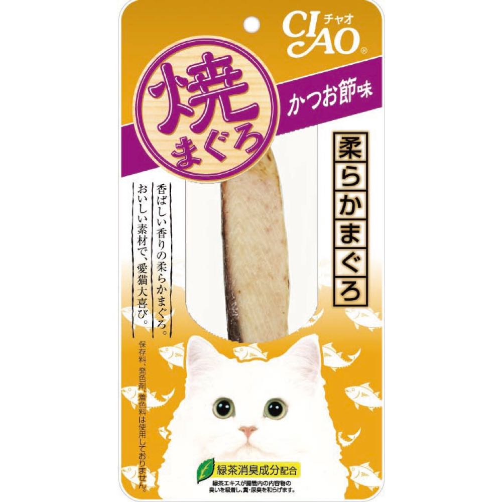 4 FOR $10: Ciao Grilled Tuna Dried Bonito Flavor Cat Treat 15g