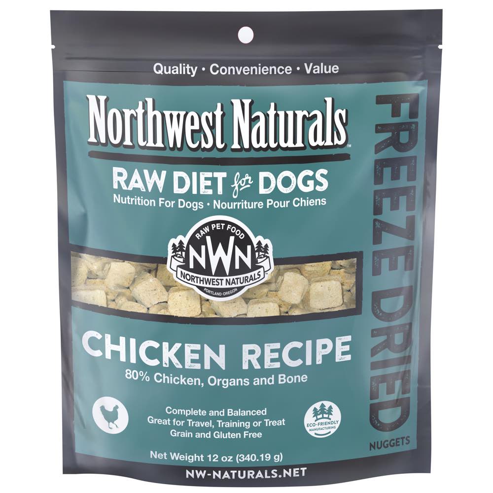 Northwest Naturals Chicken Freeze Dried Raw Diet Dog Food