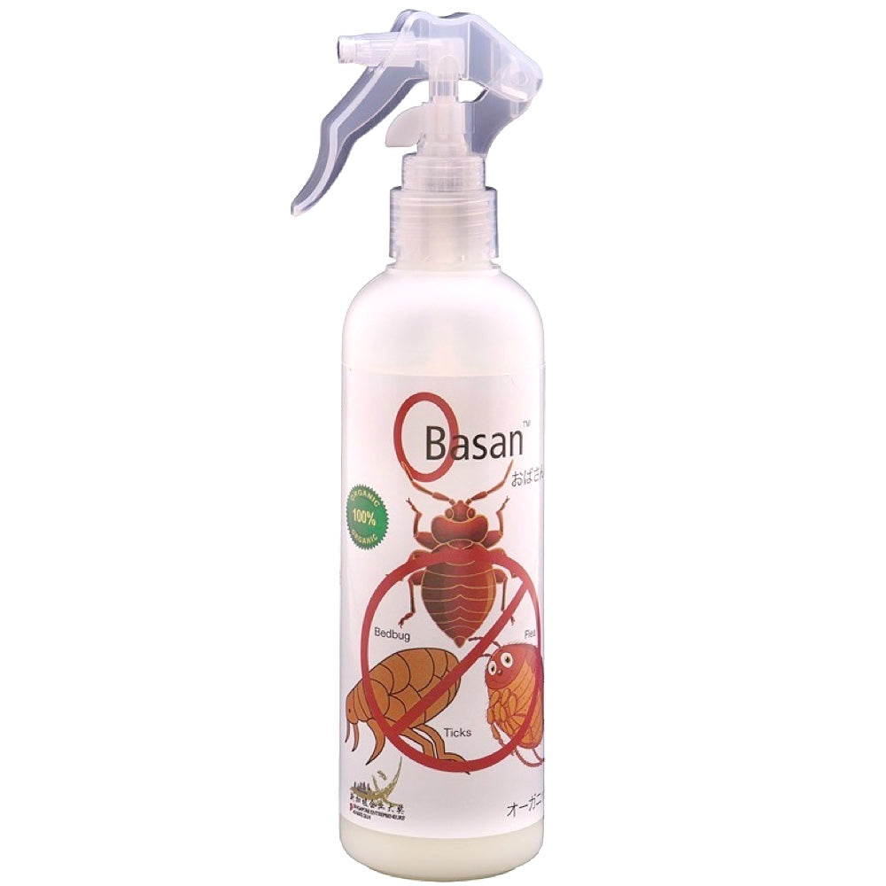 "Obasan Natural Bed Bug, Flea & Ticks Exterminator & Repellent 245ml"