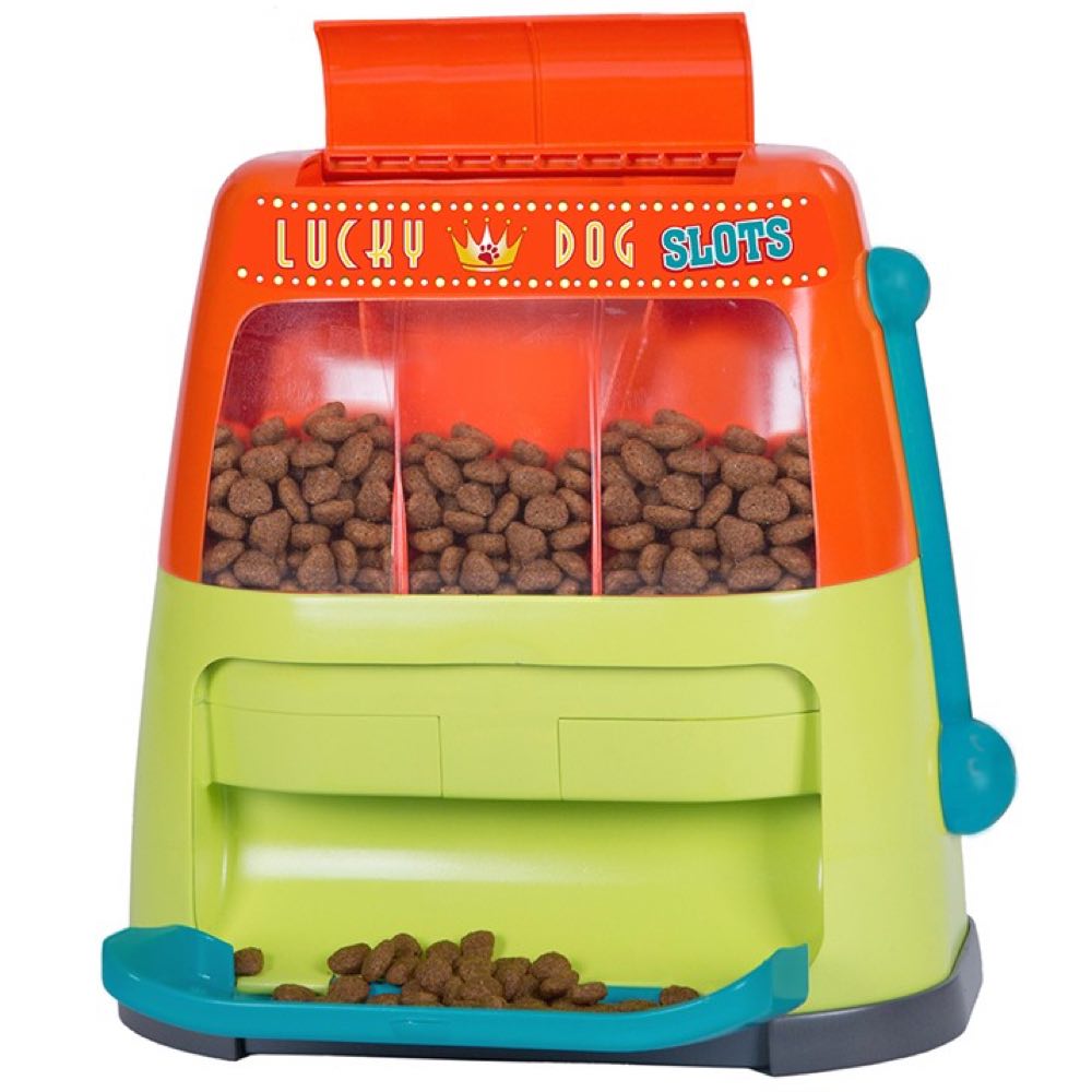 Outward Hound Lucky Dog Slots Puzzle Dog Toy