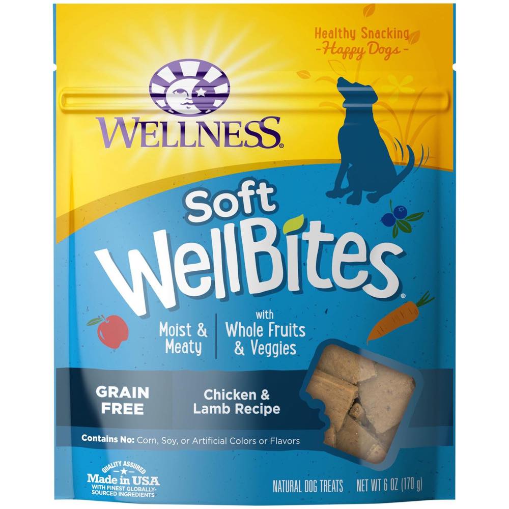 Wellness Rewarding Life (WellBites) Chicken & Lamb Grain Free Dog Treats 6oz