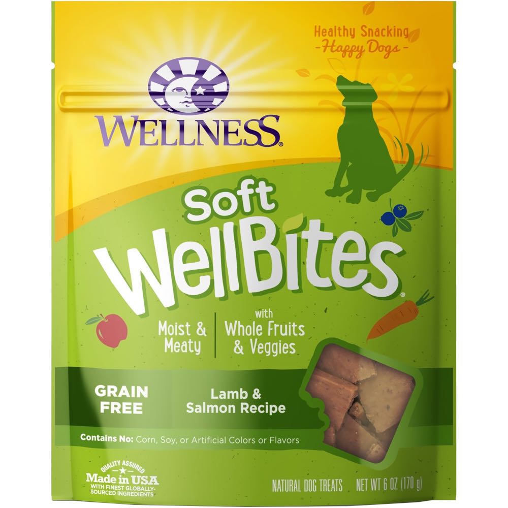 Wellness Rewarding Life (WellBites) Lamb & Salmon Grain Free Dog Treats 6oz