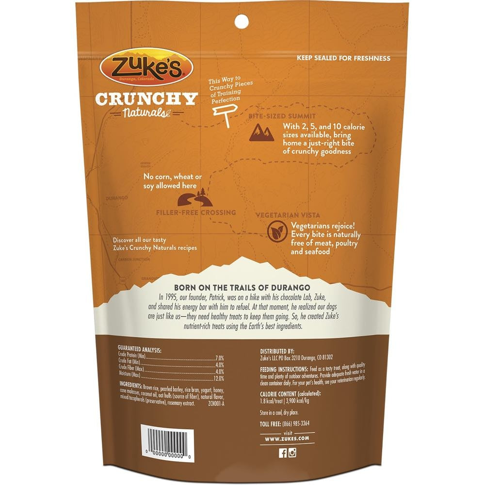 Zuke's Crunchy Naturals 2s Yogurt & Honey Dog Treats 9oz